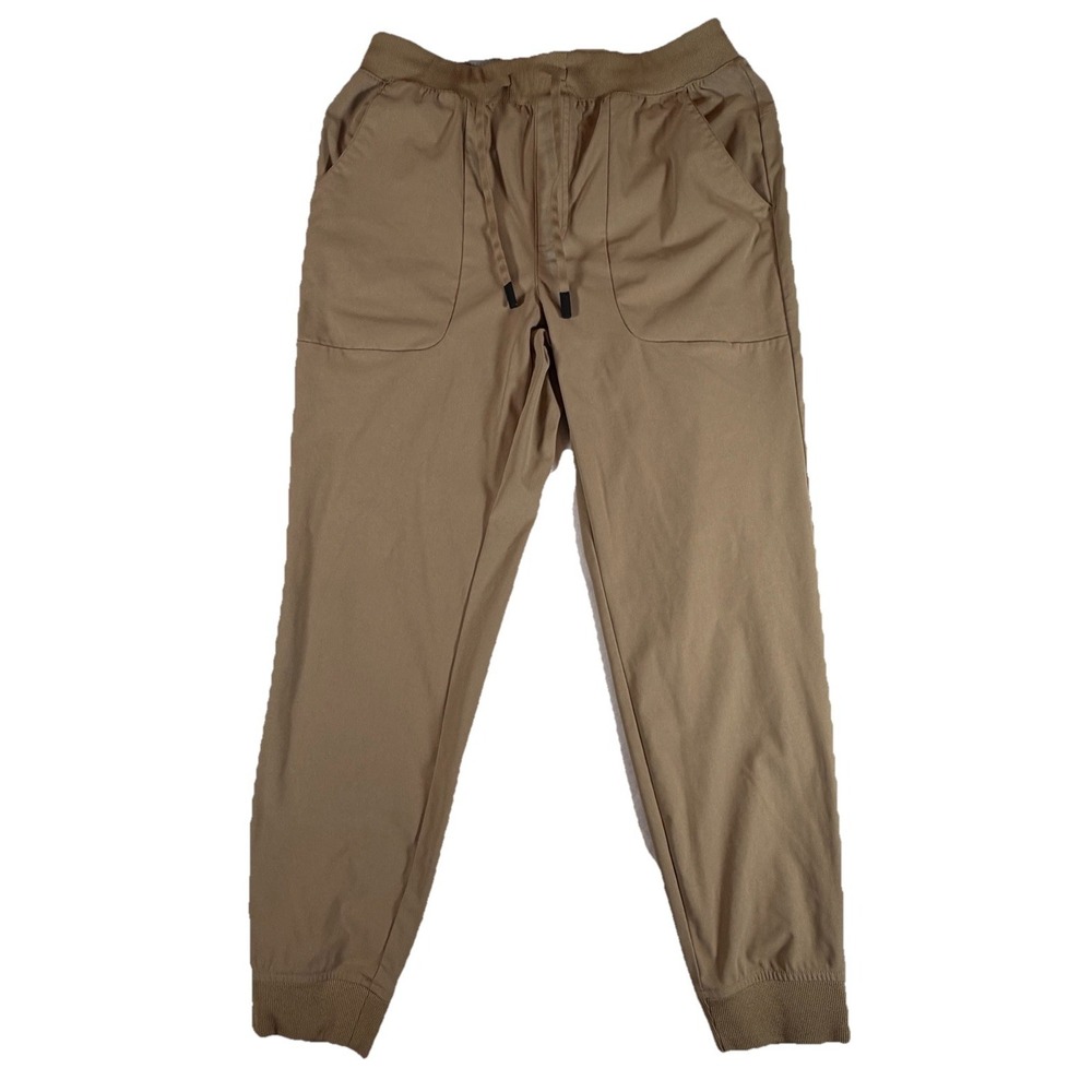 VRST Pants Mens Sz M Beige Limitless Performance Slim Fit‎ Jogger Stretch Gym